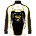 Футболка с длинным рукавом Sprut Team of Anglers II (Limited Edition) Black/White/Gold р. XXL