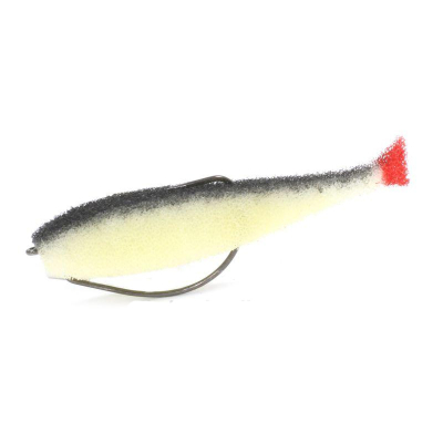 Поролоновая рыбка Lex Classic Fish OF 10 WBB (белое тело/черная спина/красный хвост) CF10OF-WBB