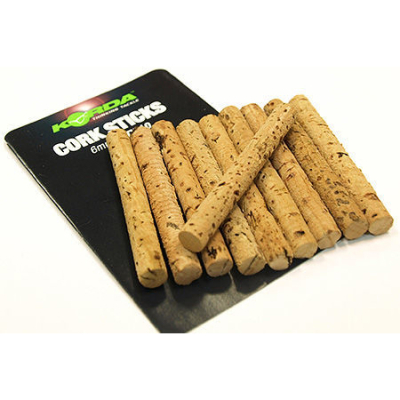 Пробковые палочки Korda Spare Corks 6мм KCS6*