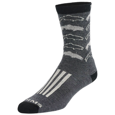 Носки Simms Daily Sock, Steel Grey, L