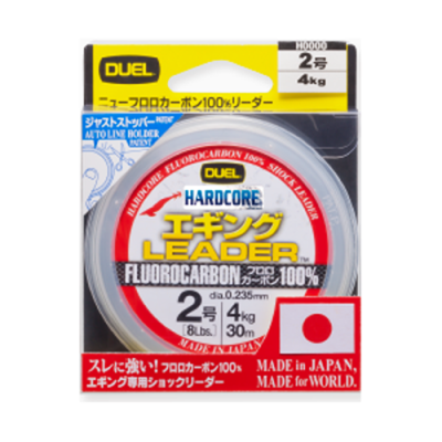 Леска Duel Hardcore Leader Fluorocarbon 100% 30Yds 10Lbs (0.260mm)