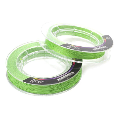 Леска плетеная Kosadaka Super Line PE X4 150м Light Green 0,10мм, 3,2кг BSLX4-LG-010-150