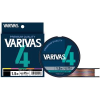 Плетеный шнур Varivas PE 4 300m Marking #0.6 (10lb)