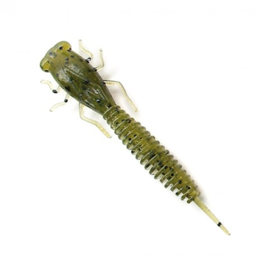 Силиконовая приманка Fanatik X-Larva 4" (5шт) цвет 001