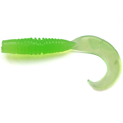 Силиконовая приманка Croxy Twisty Ribs LT 2,2" цвет 04 (уп/9шт)