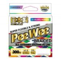 Шнур PE Tailwalk Power Eye PeeWee WX4 Marked 300m #1.5