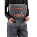 Полукомбинезон забродный Norfin Pilot Stockingfoot Gray 03 р.L