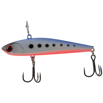 Воблер вертикальный EcoPro Vib Sharkey 75мм 15гр цв. 085 Milk Blue Shad