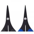 Ножницы для PE Daiwa Ikasime M.Scissors 160R+FBK