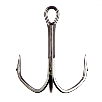 Тройник Vido Craft VD-096 (BN) "Outbarb Treble Hooks" уп. 25 шт. # 6 VD096-6(25)
