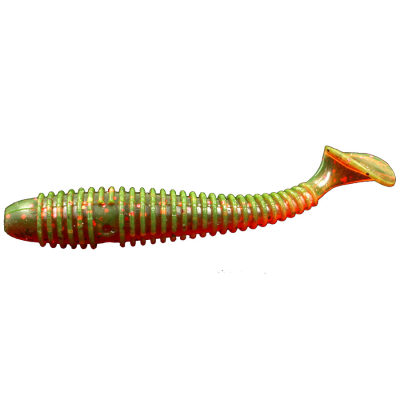 Виброхвост Merega Fatty Dancer 70мм 3гр. цвет Z03, креветка (уп.6 шт)