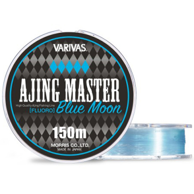 Леска флюорокарбоновая Varivas Aging Master Fluoro Blue Moon 150м #0.4 1.7LB