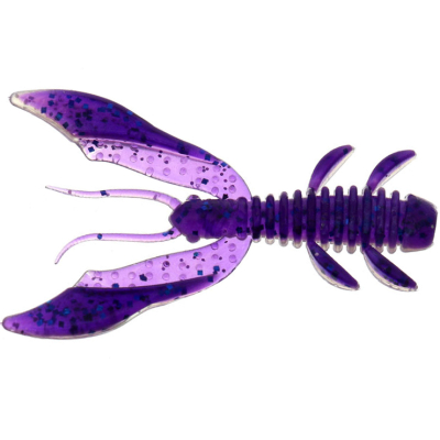 Силиконовая приманка Flagman Lucky Craw 2" цв. #0531 Violet Pearl White (6шт)