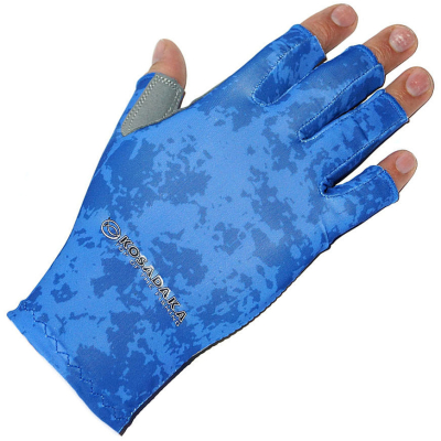 Перчатки эластичные без пальцев Kosadaka Sun Gloves, цвет Blue, р-р S/M (ISSB-GL-Blu-S/M)