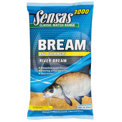 Прикормка Sensas 3000 River Bream 1кг