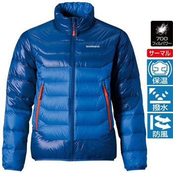 Куртка пуховая Shimano JA-052M Down Jacket размер 2XL цвет F.Bu