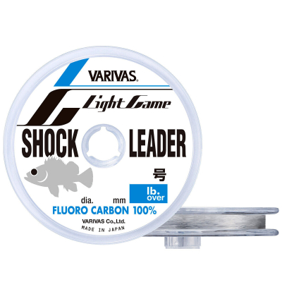 Леска Varivas Light Game Shock Leader [Natural] 30m #0.8 (3lb)