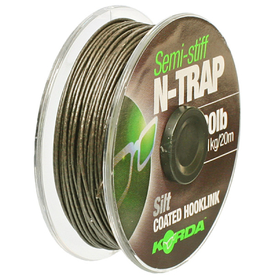 Поводковый материал Korda N Trap Semi Silt 15lb KNT22