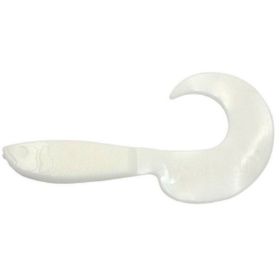 Силиконовая приманка Yaman Mermaid Tail 5" цвет #01 - White (уп. 5 шт.)