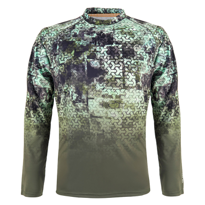 Футболка FHM Mark Evo V2 Принт хаки/хаки р.L