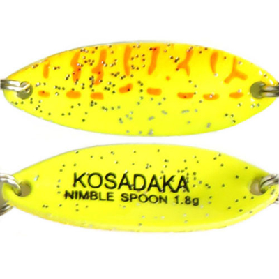 Блесна Kosadaka Trout Police Nimble Spoon 1.8g, 27mm, цвет B50 TL-NS-B50