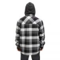 Рубашка Simms Coldweather Hoody, Slate Buffalo Plaid, XL