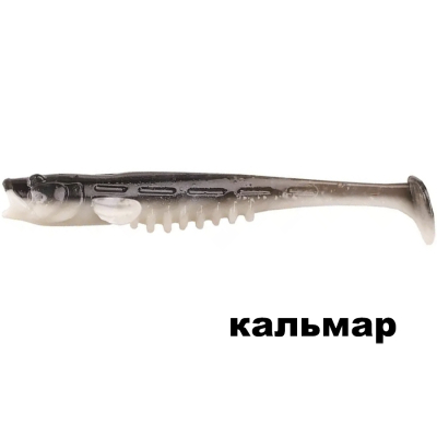 Силиконовая приманка Crazy Fish Nano Minnow 2.8" 53-70-28d-6 кальмар цв. yin yang (инь янь)