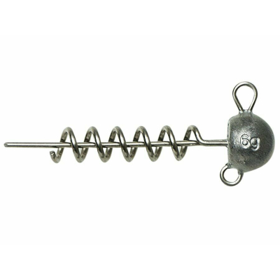 Джигер Savage Gear Ball Corkscrew Heads 6g 1 шт 63814-001