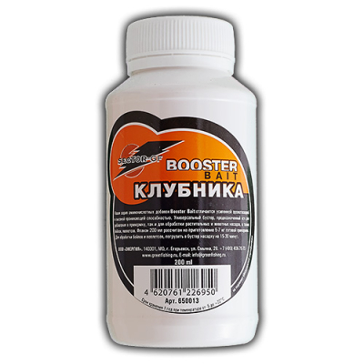 Добавка аминокисл. GF Booster Bait КЛУБНИКА 0.200л