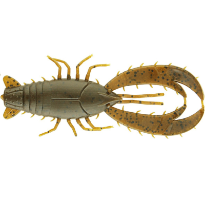 Мягкая приманка BBB Real Deal Craw 4-01 Green pumpkin