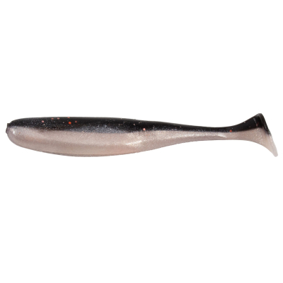 Силиконовая приманка Yaman Pro Plum Blossom 3" цвет #34 - Black Red Flake/Pearl (уп. 7 шт.)