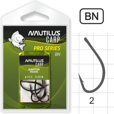 Крючок Nautilus Pro Series Raptor Hook BN #2