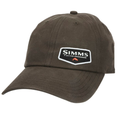 Кепка Simms Oil Cloth Cap, Coffee