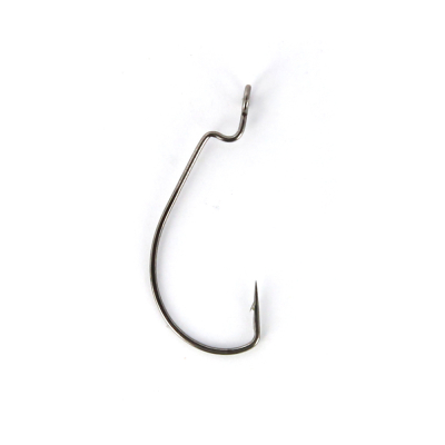 Крючки офсетные Yoshi Onyx Offset Hook Long 6 (BN), Big Eye (упак. 10шт.)