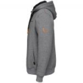 Толстовка Savage Gear Classic Zip Hoodie Grey Melange р.XL, арт.73695