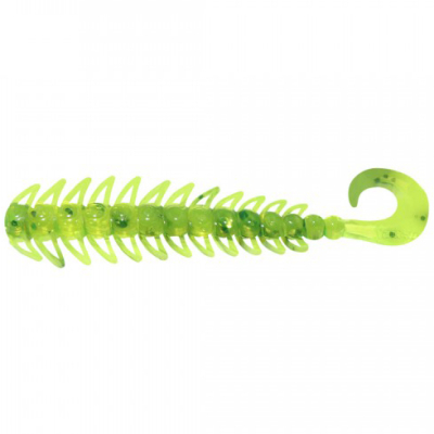 Силиконовая приманка Yaman Pro Ruff 3" цвет #10 - Green pepper (уп. 10 шт.)