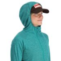 Термофутболка Simms Women's Bugstopper Hoody, Bluegrass Heather, M
