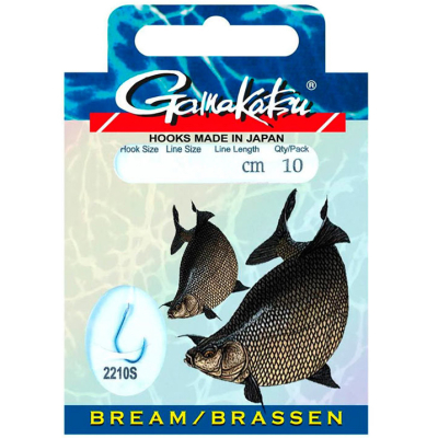 Крючок Gamakatsu Hook BKS-2210S Pike Perch 60 см №2 d0.25