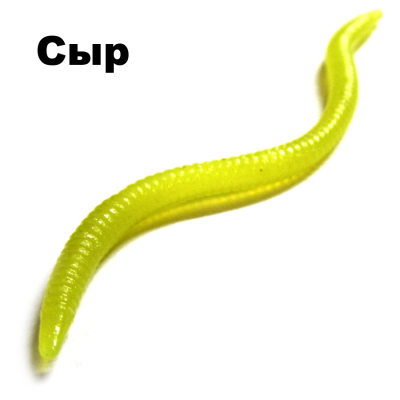 Черви съедобные Garry Angler Worms 30 шт/Cheese #Салатовые