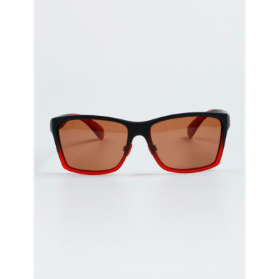 Очки поляризационные Extreme Fishing OBS-173, цвет оправы Матовый черно-красный градиент, цвет линз Коричневый