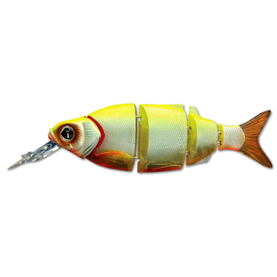 Воблер Izumi Shad Alive 5 section white fish 105 MD Suspending цв. 4