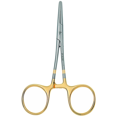 Корцанг Dr.Slick 5" Curve Clamps Gold (DSCC5G)