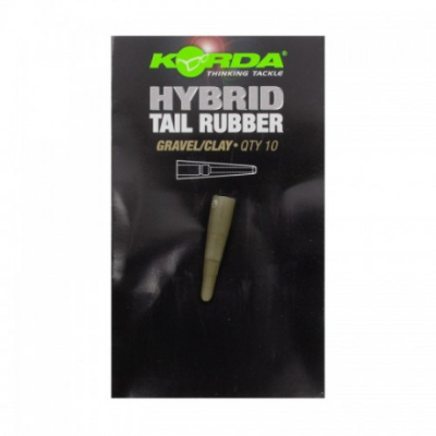 Конус для безопасной клипсы Korda Hybrid Tail Rubber Gravel/Clay KHRCG