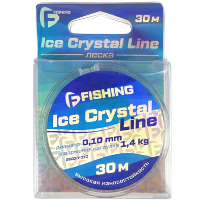 Леска F-Fishing Ice Crystal Line 30м 0,08мм