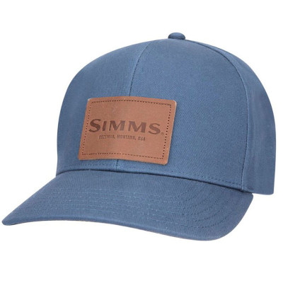 Кепка Simms Leather Patch Cap, Dark Moon