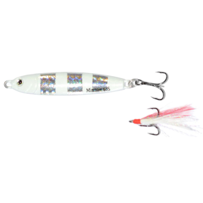 Пилкер GRFish Metal Minnow 65S, 24g, 65mm, цвет P67, свето-накопительный