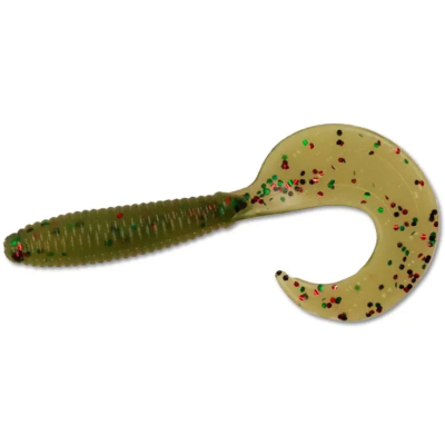 Силиконовая приманка Forsage Twister 3.5" 9 см #015 Watermelon (6 шт)