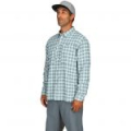 Рубашка Simms BugStopper LS Shirt, Storm Plaid, M