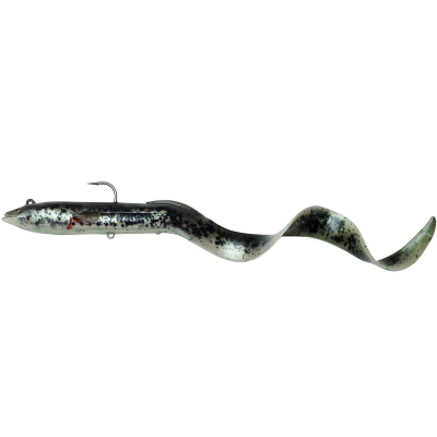 Приманка Savage Gear Real Eel 30cm 80g Black Green Pearl PHP 63769