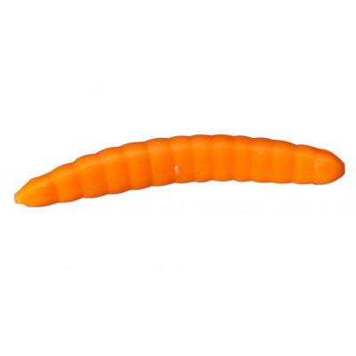 Имитация личинки Berkley Gulp! Alive Floor Worm, 57г, 3см, Hot Orange